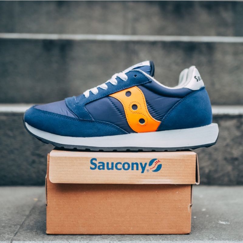 Saucony Jazz Vintage Navy Orange