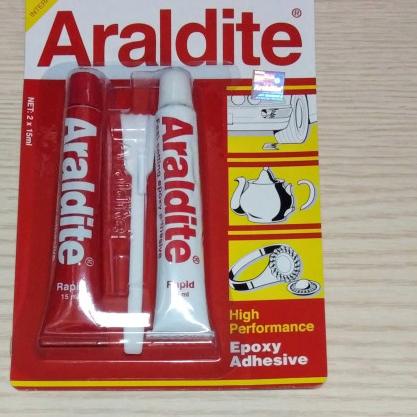 

Lem Besi Perekat Kuat 5 Menit Araldite Rapid Epoxy Adhesive 5 Minutes