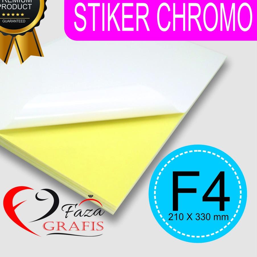 

キ isi 10 lembar Sticker glossy F4/sticker kilap f4 つ