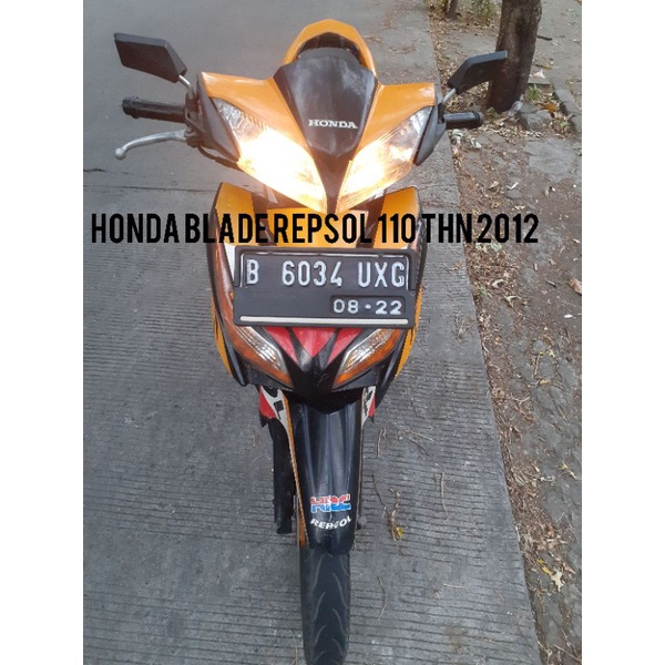Honda blade Karburator 110 Thn 2012