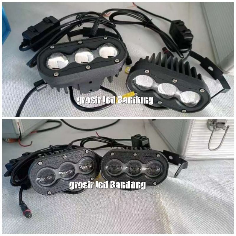 lampu sorot tembak super terang Aegis U18 motor dan mobil