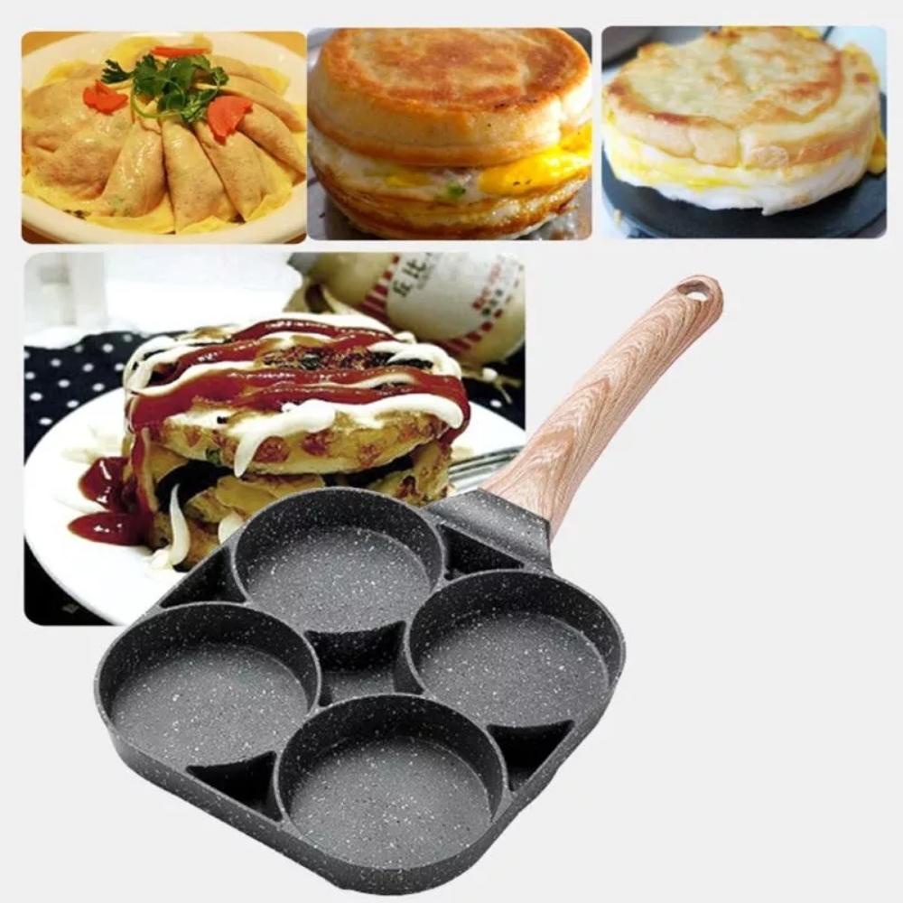 Burger Egg Grill Pan 4 Lubang Suggo / Frying Pan Burger Pancake