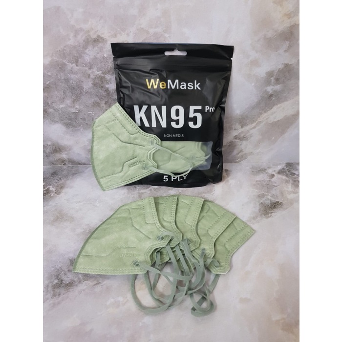 Masker korea KF94 PRO / KN95 PRO 5ply Model KOREA AER PRO isi 10pc