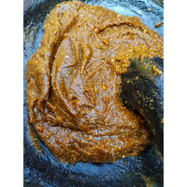 

Sambal / Bumbu Rujak Petis Spesial Manglingi / Pedas & Original (Siap Saji)