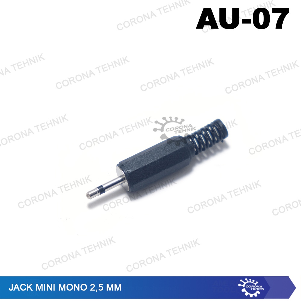 Mono Plastik Jack Mini 2,5 mm