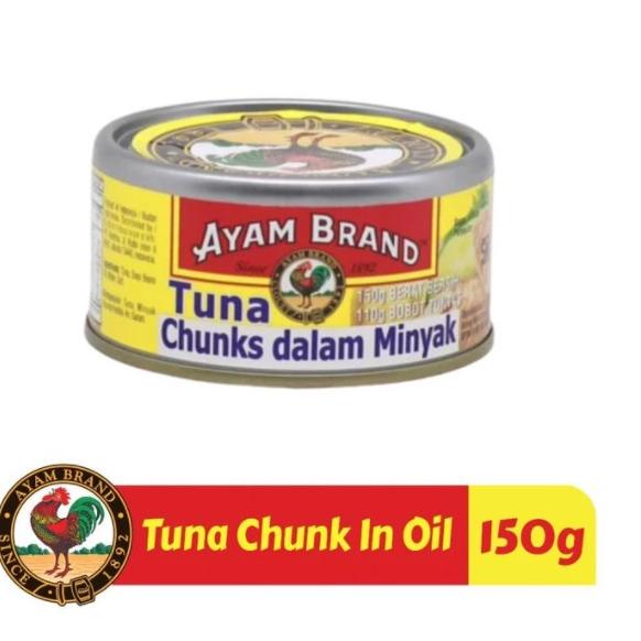

Murmer--Ayam Brand - Ikan Tuna Kaleng Chunk In Oil 150gr