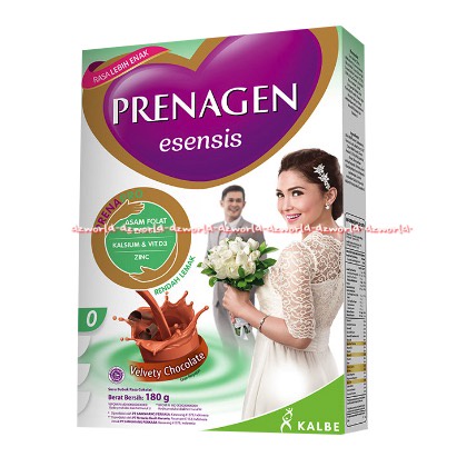 Prenagen Esensis 180gr Susu Prenagen Velvety Chocolate Prenapro Persiapan Kehamilan Pra Kehamilan Susu Rasa Coklat Cokelat Untuk Promil Esen Sis Prenagent 180 gram