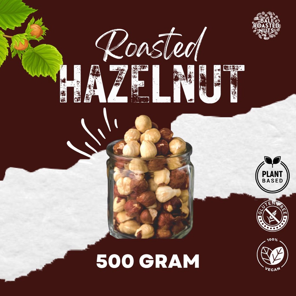 

Roasted Hazelnut 500gr