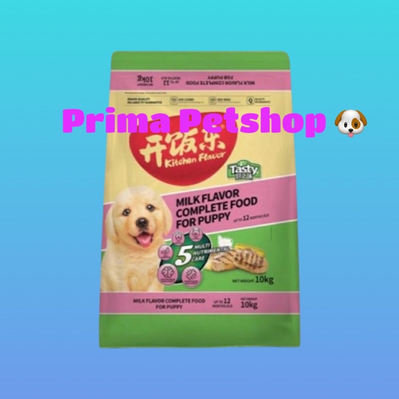 Kitchen Flavor Puppy Milk Flavor 1kg makanan kering anak anjing
