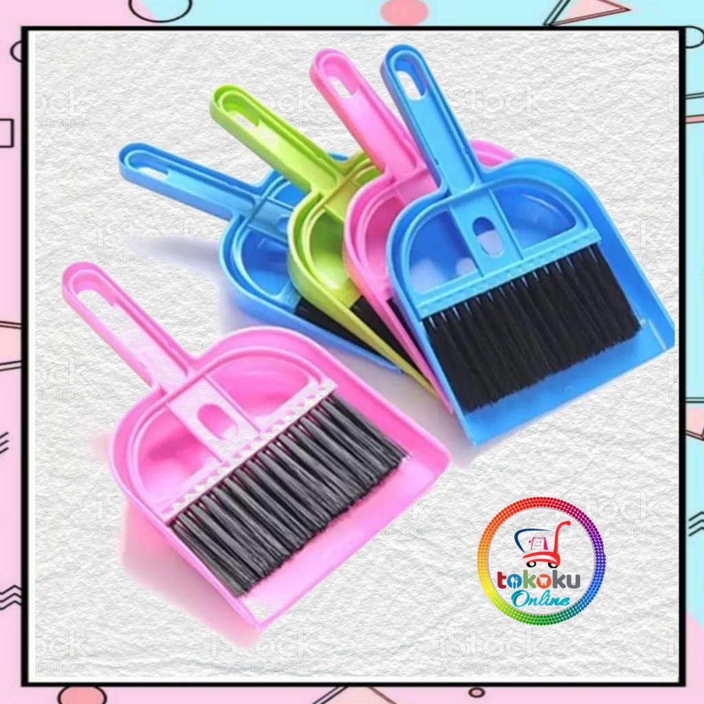 Sapu Mini Plus Pengki Serokan Set Dustpan Set