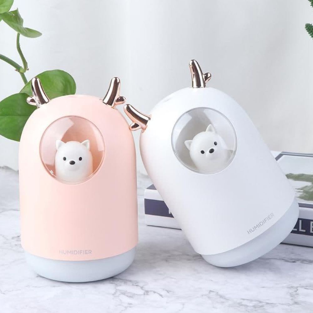 GRATIS EMAS Pet Ultrasonic Humidifier RGB Aroma Essential Oil 300ml M106 pengharum ruangan