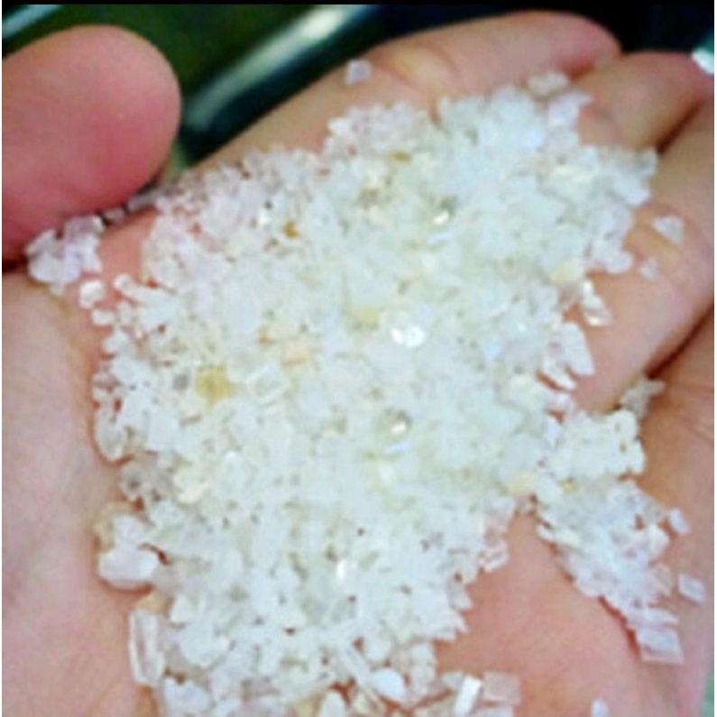 Pasir Silika Putih Lokal 1 kg Silica Kasar Aquascape Aquarium