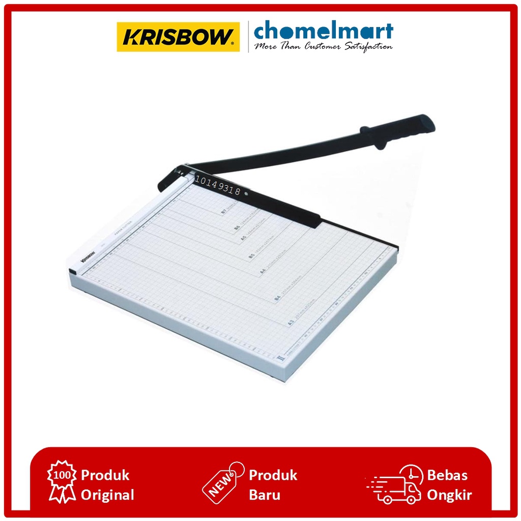 

Krisbow Alat Potong Kertas A3 - Putih