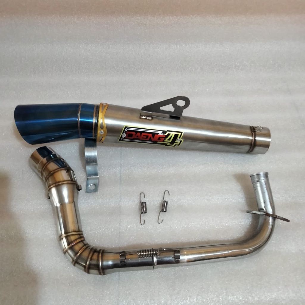 KNALPOT DAENG INLET 38MM & 50MM BUAT NMAX,AEROX,ADV,VARIO,BEAT,MIO,GENIO