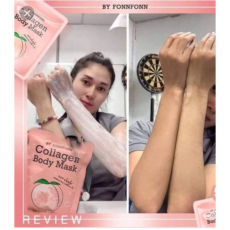 collagen body mask original body lotion whitening pemutih kulit bpom