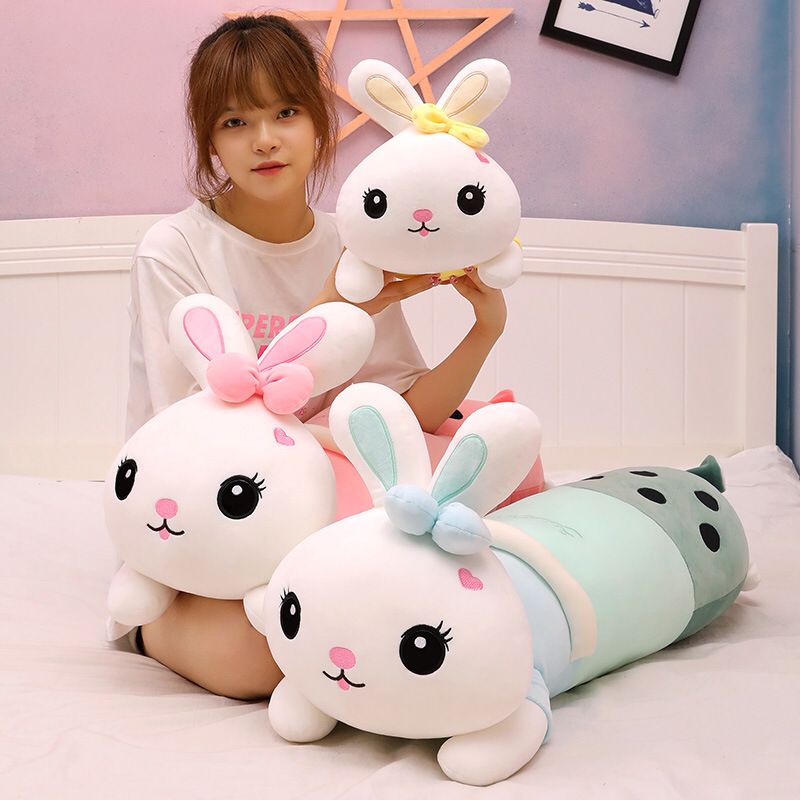 Bantal Selimut Boneka Karakter Kelinci Balmut Lembut Lucu Anak Lembut Import