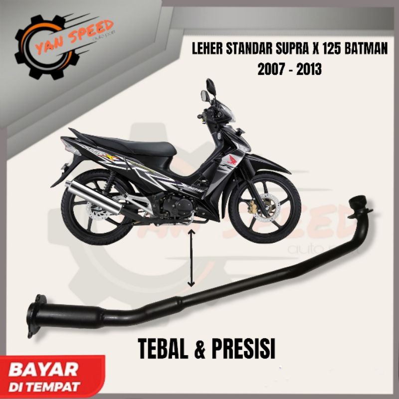 LEHER KNALPOT SUPRA X 125 BATMAN 2007-2013