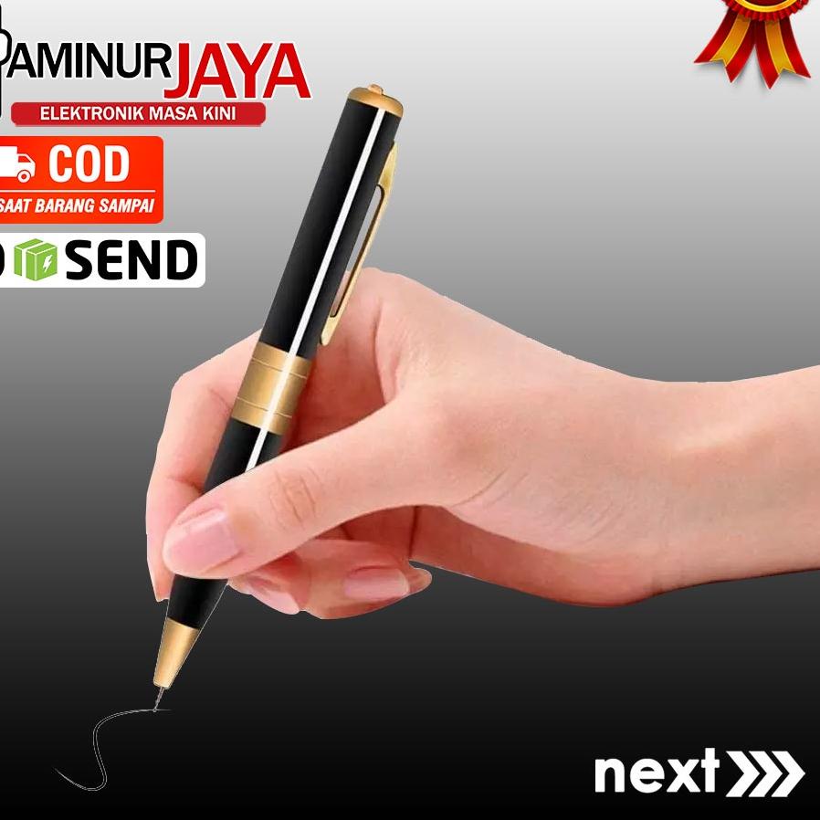 CODEFf4F9--KAMERA BPR6 PULPEN SPY CAM KAMERA PULPEN BPR6 FULL HD 720P SPYCAM CAMERA PENGINTAI MINI T
