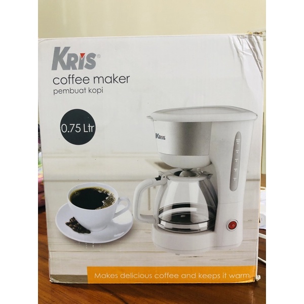kris coffe maker 0.75ltr