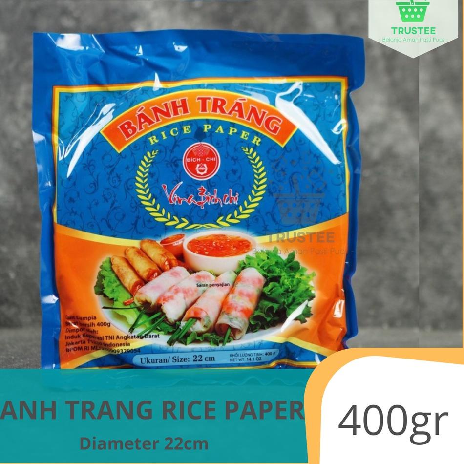 

➺ Banh Trang Vietnam Rice Paper 400gr 22cm - Kulit Lumpia Vietnam - Spring Roll - Salad Wrap ₦