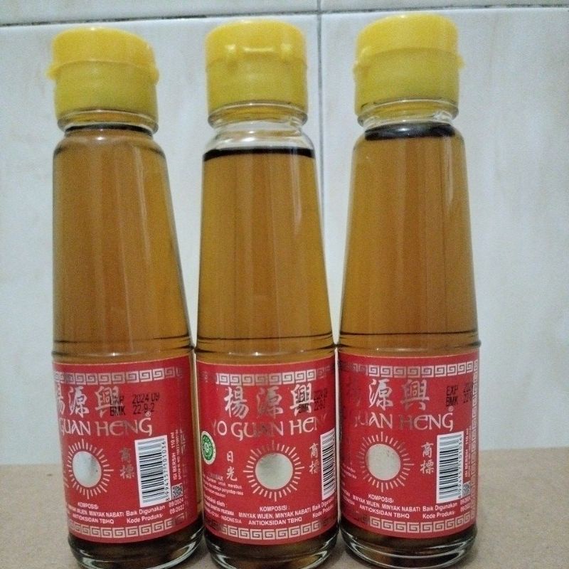 Minyak wijen 110 ml  Yo Guan Heng / Sesame Oil Halal MUI