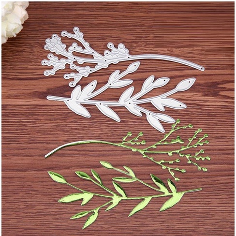 

Star Cutting Dies - End Branch Leaves Pattern (2Pcs) #03 Promo
