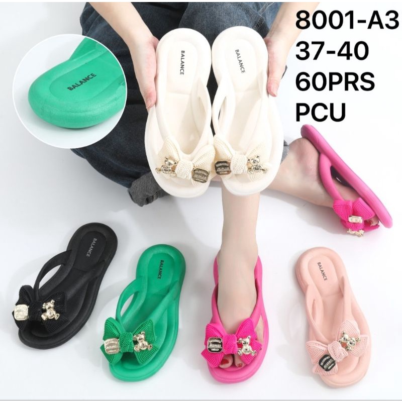 SANDAL JEPIT WANITA IMPORT SANDAL JELLY WANITA MOTIF PITA CANTIK KEKINIAN SENDAL WANITA EMPUK MODEL KOREA