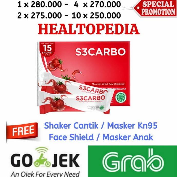 S3CARBO S3 CARBO ORIGINAL ISI 15 SACHET