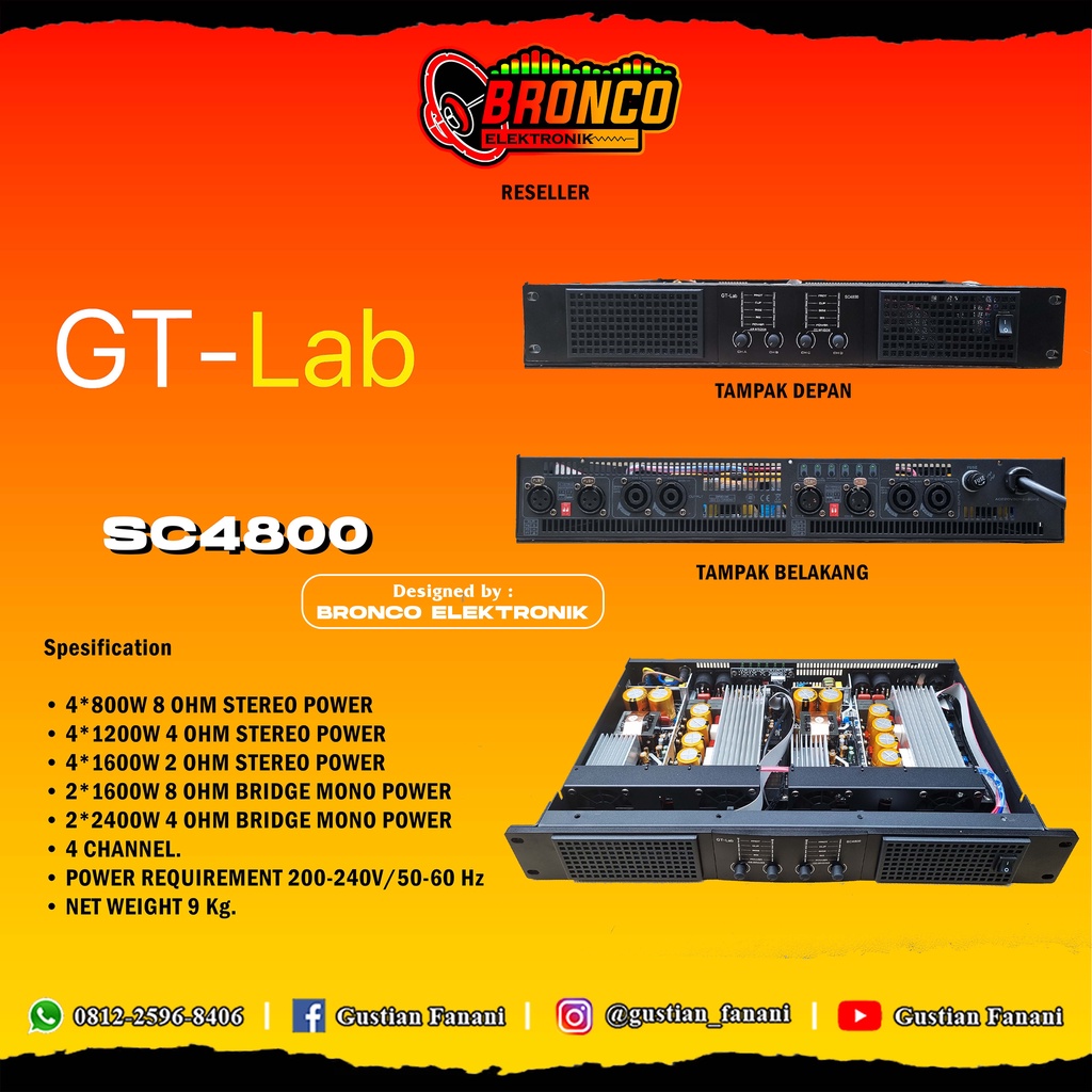 POWER GT-LAB SC4800