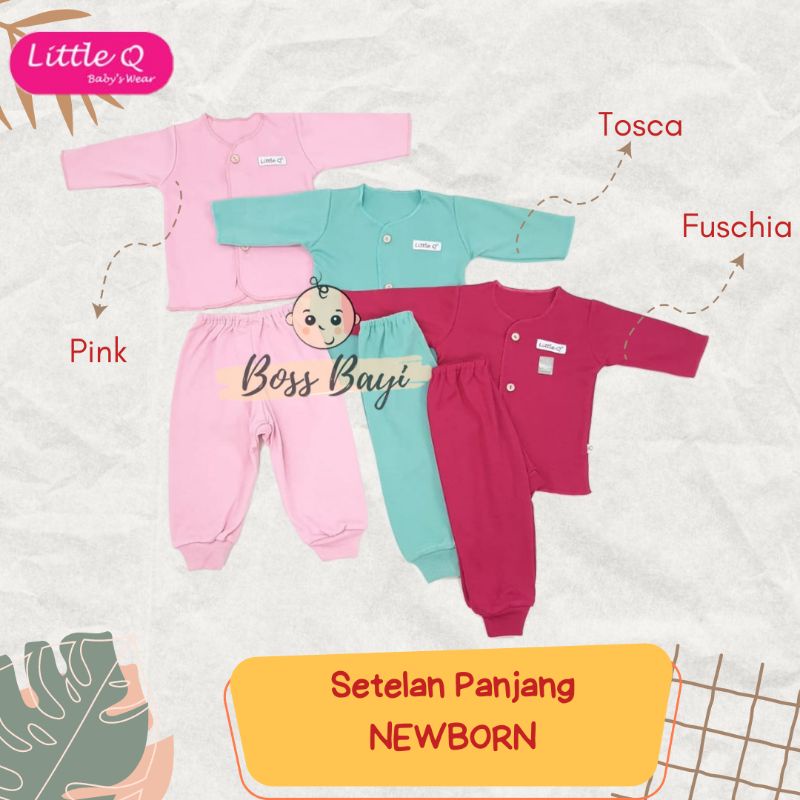 LITTLE Q - Setelan Panjang Newborn 0-3bulan SNI