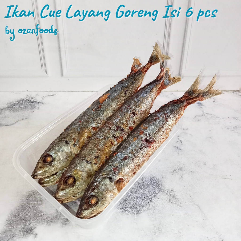

Ikan Cue Layang Goreng Isi 6 pcs
