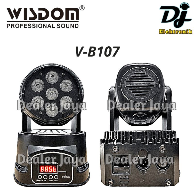 WISDOM Lampu Lighting / Moving Beam Mini VB 107 / V B107