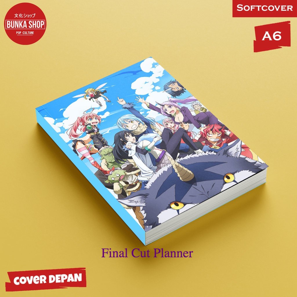 

Pocket Note Anime Rimuru 1 Softcover A6 Buku Tulis Catatan Notes Agenda Planner Jurnal planner