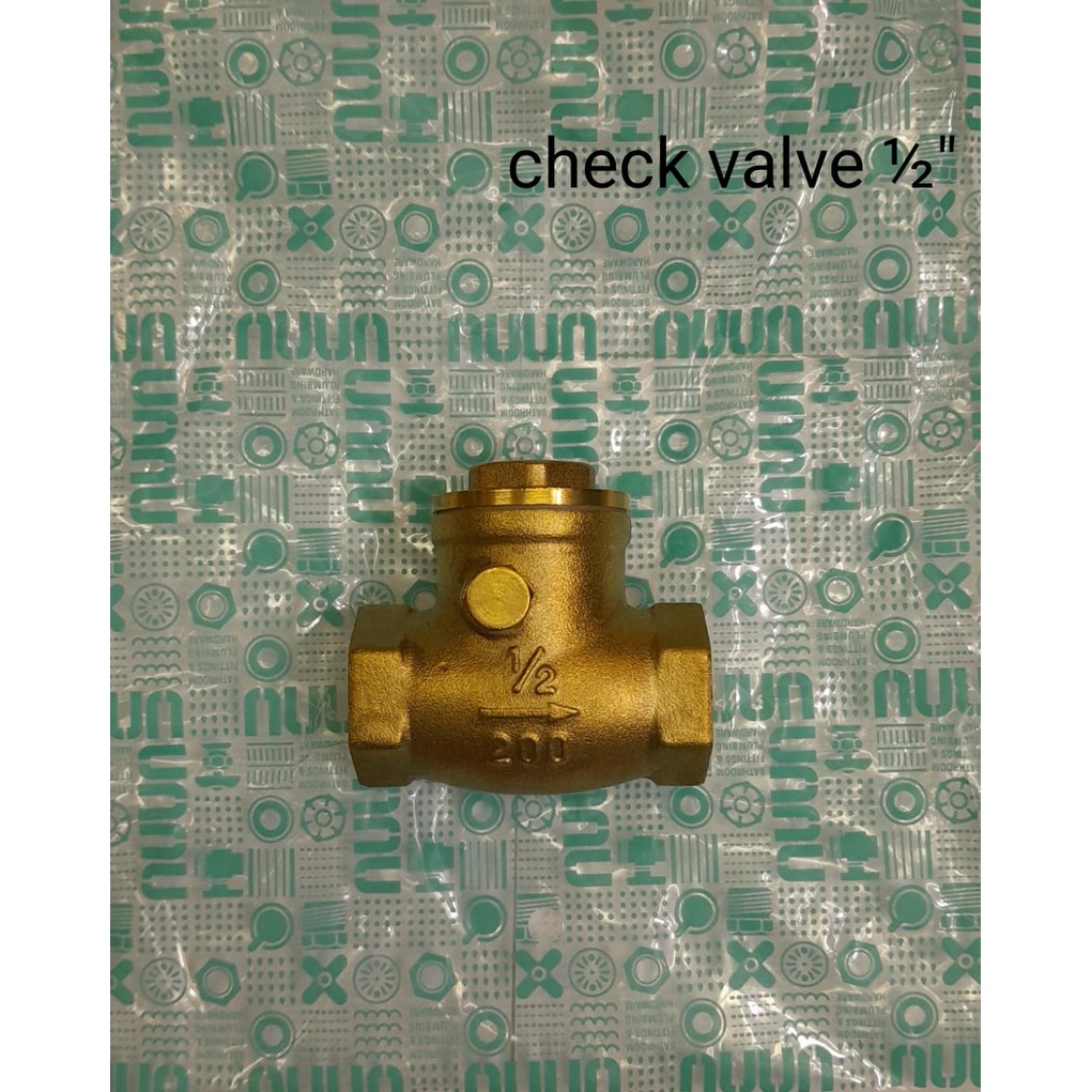 Check Valve 1/2&quot; Merk UNNU