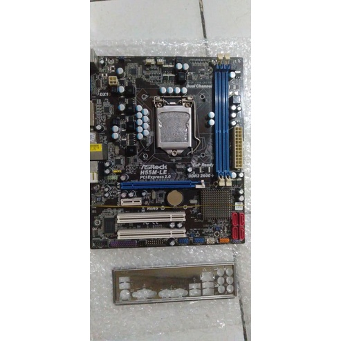 MOTHERBOARD ASROCK BIOSTAR H55 LGA1156 MAINBOARD Mobo LGA 1156 DDR3