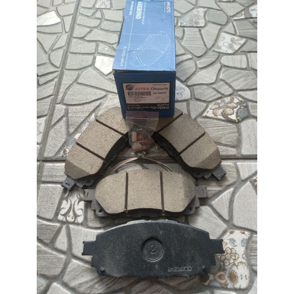 Brakepad/Kampas rem depan Toyota Innova Reborn Original Astra