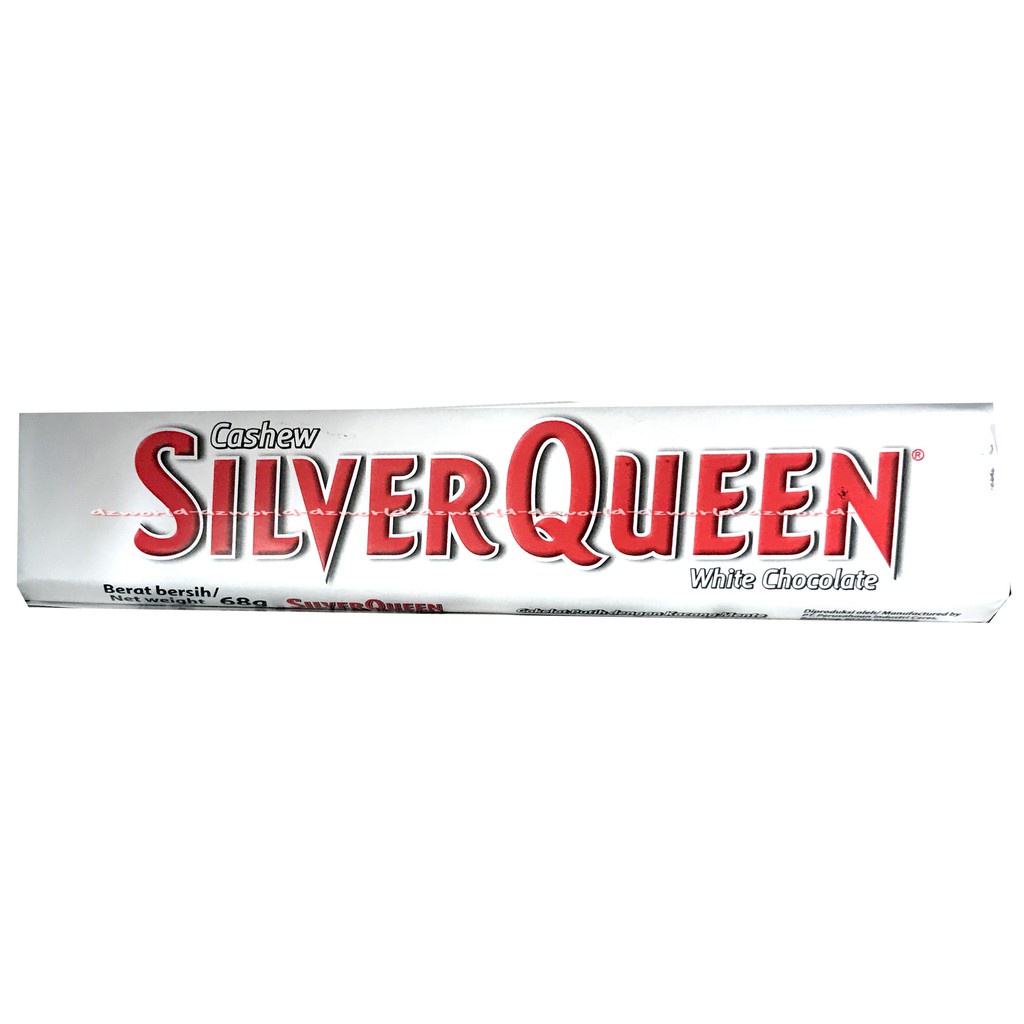 

SilverQueen Cashew White Chocolate 58gr // Silverqueen White Chocolate