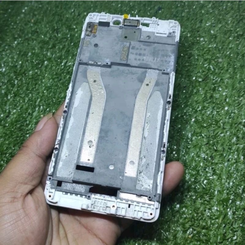 Original Frame Lcd - Redmi 4 Prime / Markw - Midle / Tatakan / Tulangan Tengah - Ori Copotan / Cabut