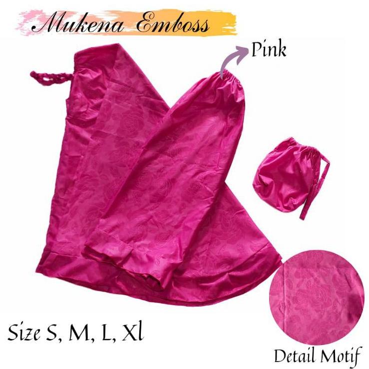 "BRB.18Oc22ᵛ" Mukena anak / mukena anak polos / mukena anak emboss / rukuh / rukuh anak