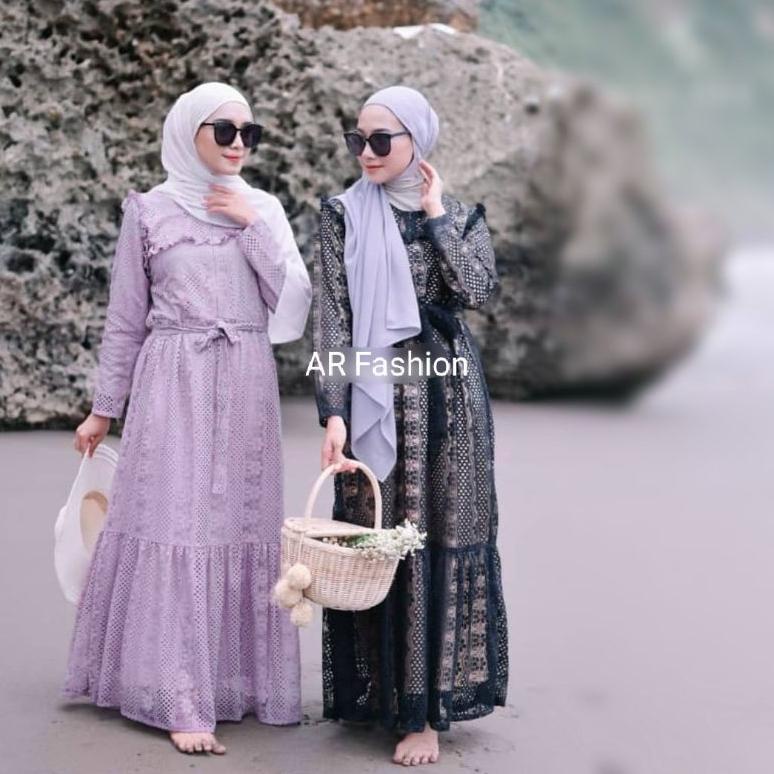 AR DAILY || GAMIS SHERYL / GAMIS SHABBY / GAMIS BROKAT/ GAMIS BRUKAT / GAMIS BROKAT VINTAGE LACE –TD