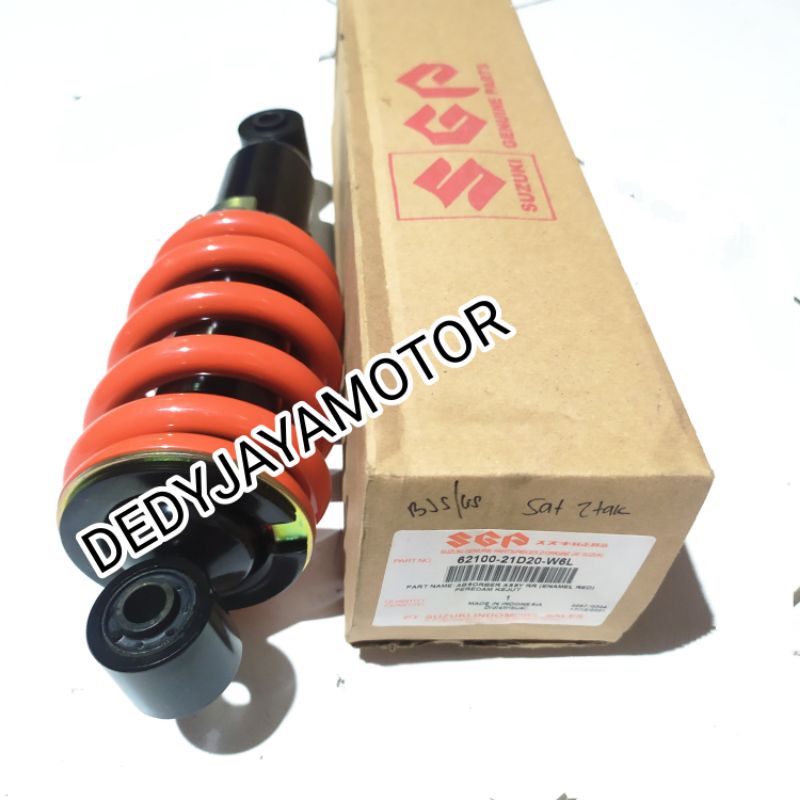 Monoshok Shokbreker Belakang Suzuki Satria 2tak hiu /lumba Monoshock belakang assy Satria 2tak original sgl 62100-21D20-W6L