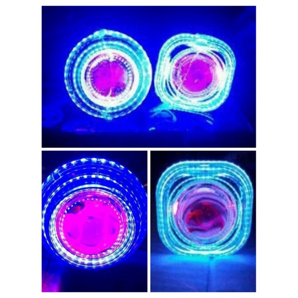 LAMPU PROJIE TRANSPARAN 3.5 inch SHINAGAWA - LAMPU DEPAAN PROJIE TRANSPARAN / FOGLAMP MOBIL