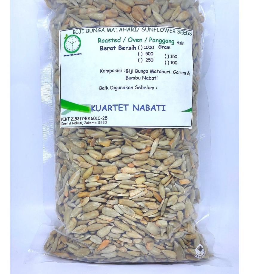 

11.11✔️500gr Roasted Sunflower Seeds Rasa ASIN - Salted - Biji Bunga Matahari Oven - Matang / Panggang|RA8