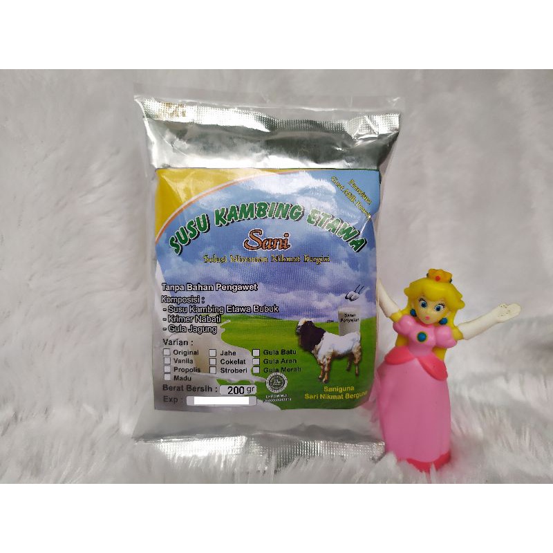 Susu kambing kemasan alumunium Foil grade 1,2,3 200g