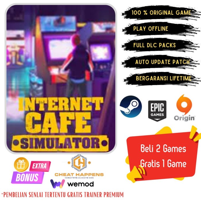 Jual Cafe Simulator Game PC Original Offline Only DVDDL