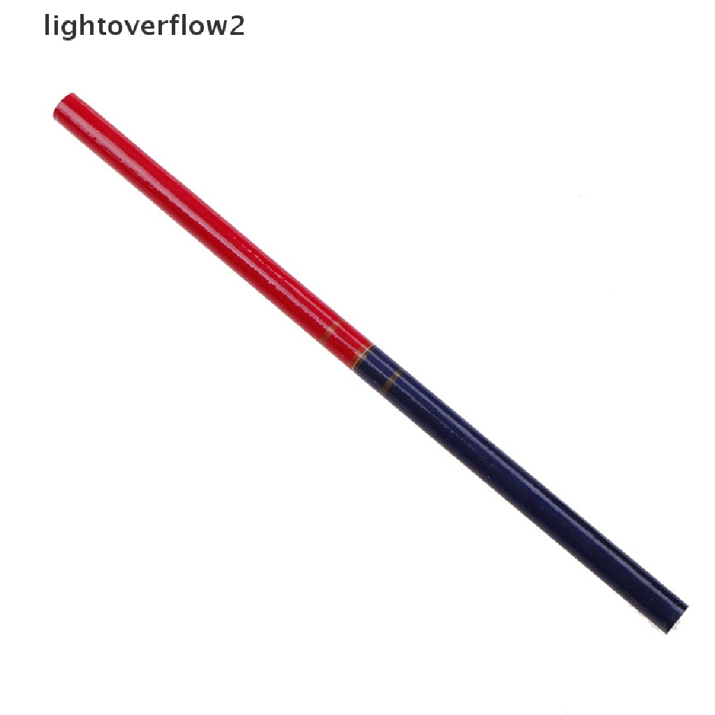 (lightoverflow2) 10pcs Pensil Kayu 175mm Warna Hitam Untuk Hobi DIY