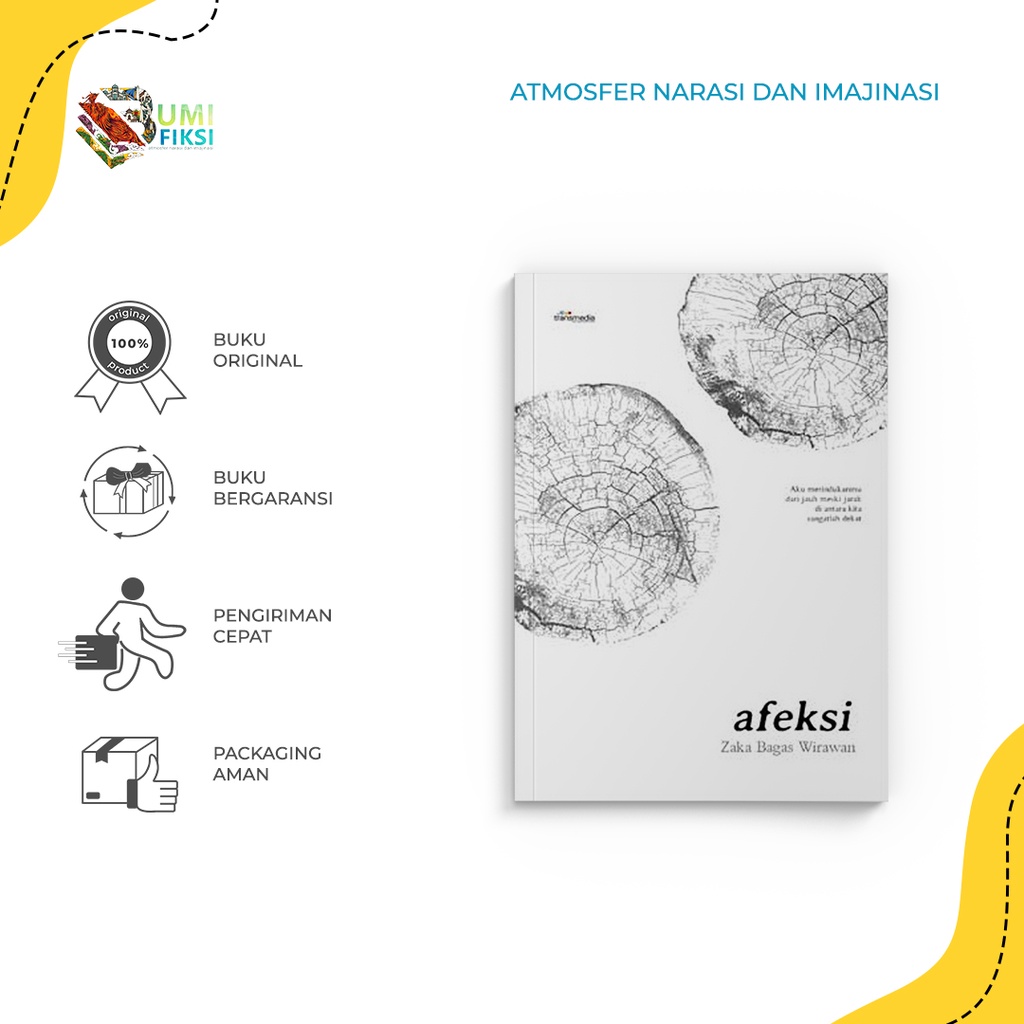 Buku Novel -  Afeksi - Transmedia - Zaka Bagas Wirawan - Bumi Fiksi