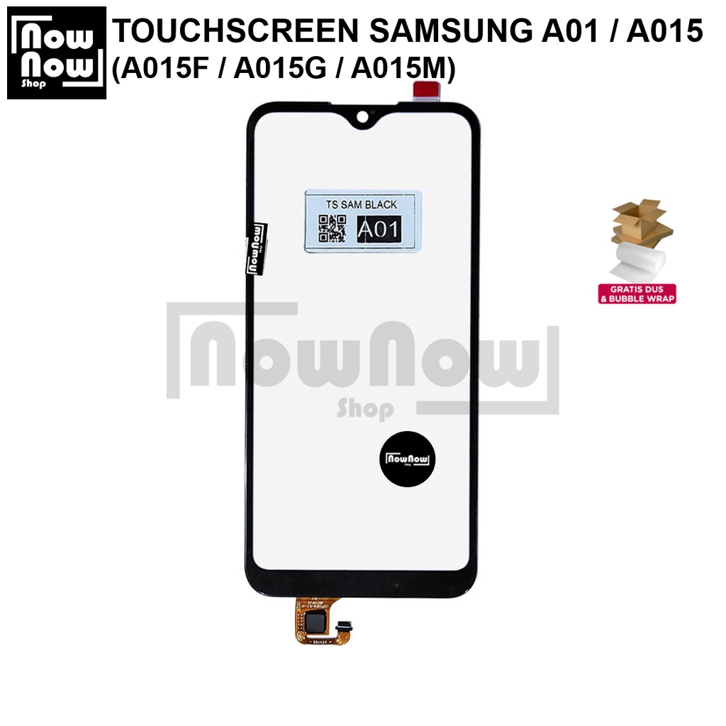 TOUCHSCREEN TS LAYAR SENTUH TC SAMSUNG A01 A015 A015F A015G A015M TOUCH SCREEN KACA LCD KACA LAYAR DEPAN SM-A015F SM-A015F/DS SM-A015G SM-A015G/DS SM-A015M SM-A015M/DS SM-A015T1 SM-S111DL SM-A015V SM-A015A SM-A015AZ