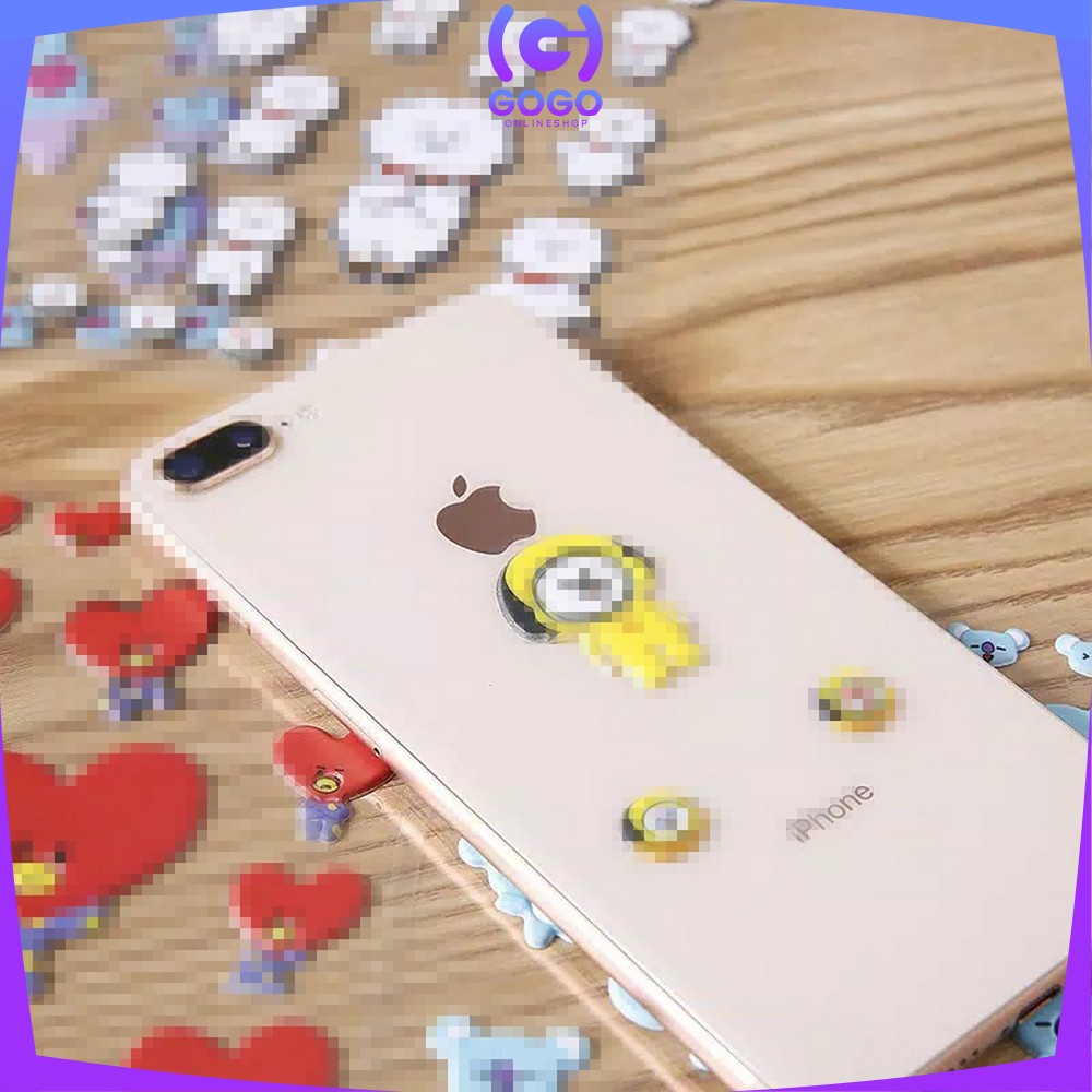 GOGO-C2 Stiker Bubble Kartun 3D Sticker untuk Handphone / Laptop / Dekorasi