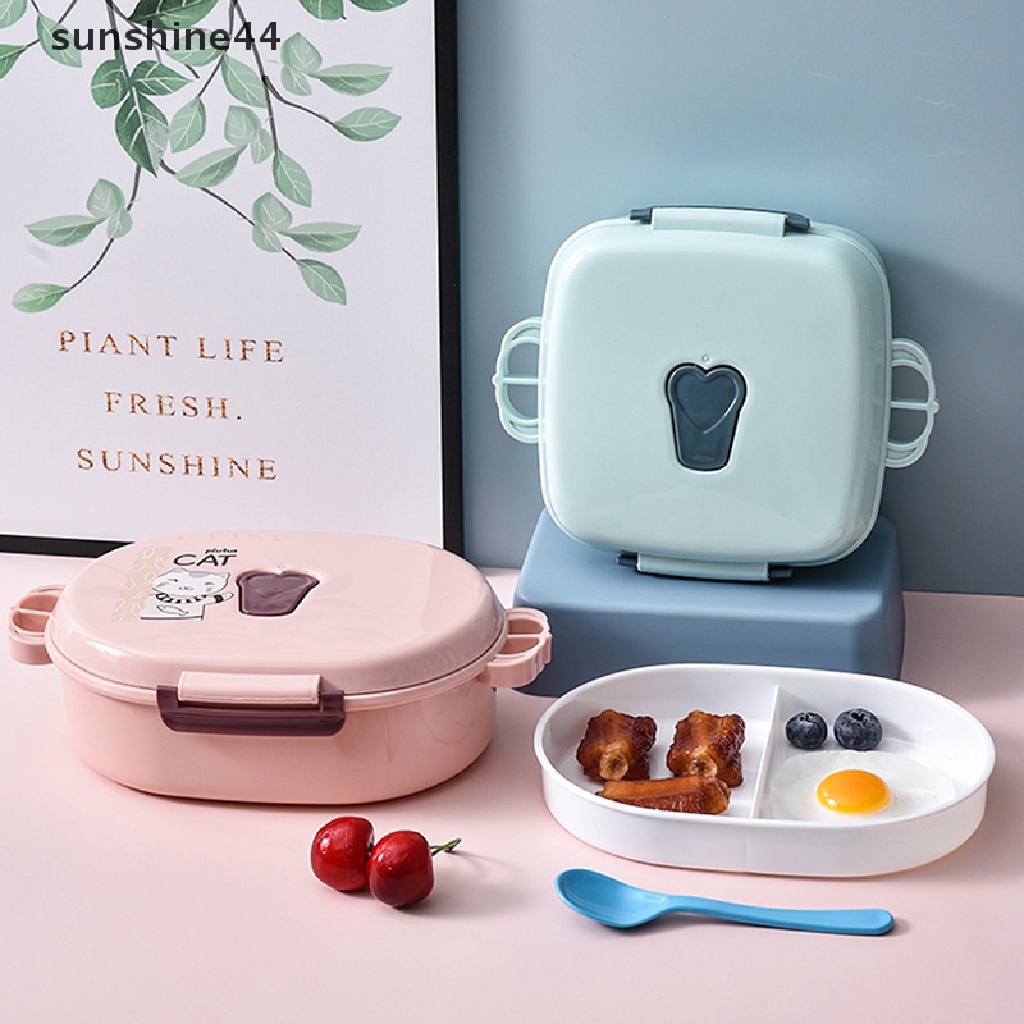 Sunshine Kotak Bekal Dua Lapis Portable Microwave Untuk Anak